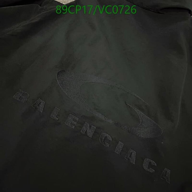 Balenciaga-Clothing Code: VC0726 $: 89USD