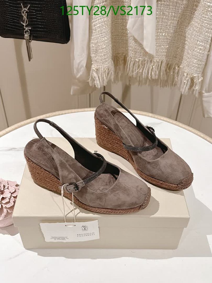 Brunello Cucinelli-Women Shoes Code: VS2173 $: 125USD