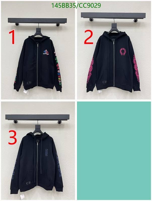 Chrome Hearts-Clothing Code: CC9029 $: 145USD