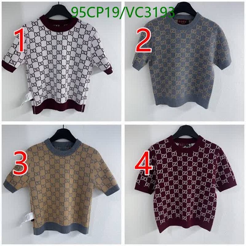 Gucci-Clothing Code: VC3193 $: 95USD
