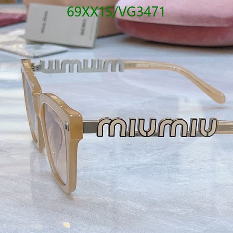 Miu Miu-Glasses Code: VG3471 $: 69USD