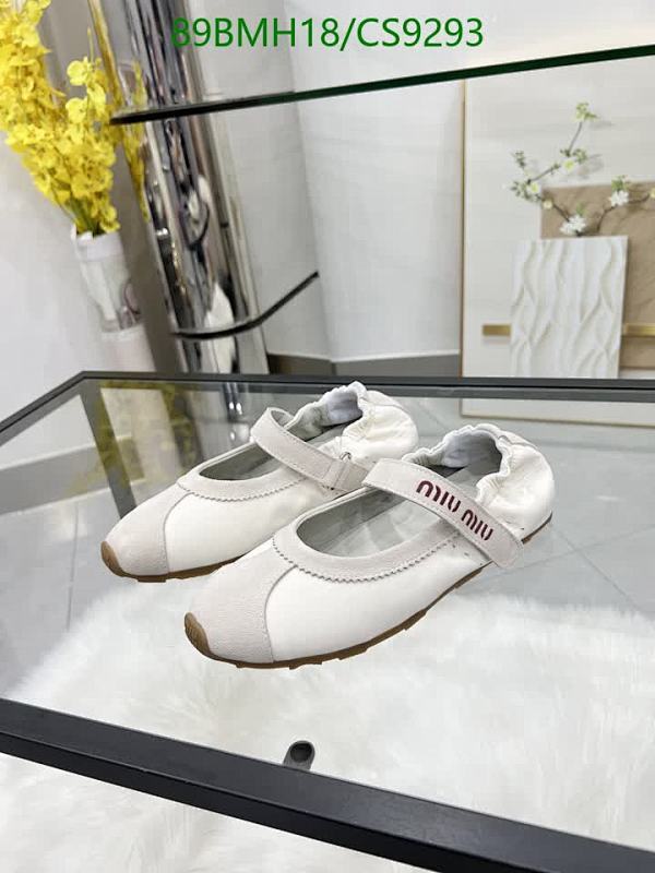 Miu Miu-Women Shoes Code: CS9293 $: 89USD