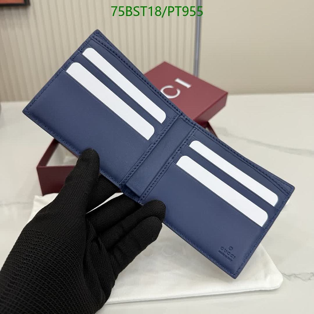 Gucci-Wallet Mirror Quality Code: PT955 $: 75USD