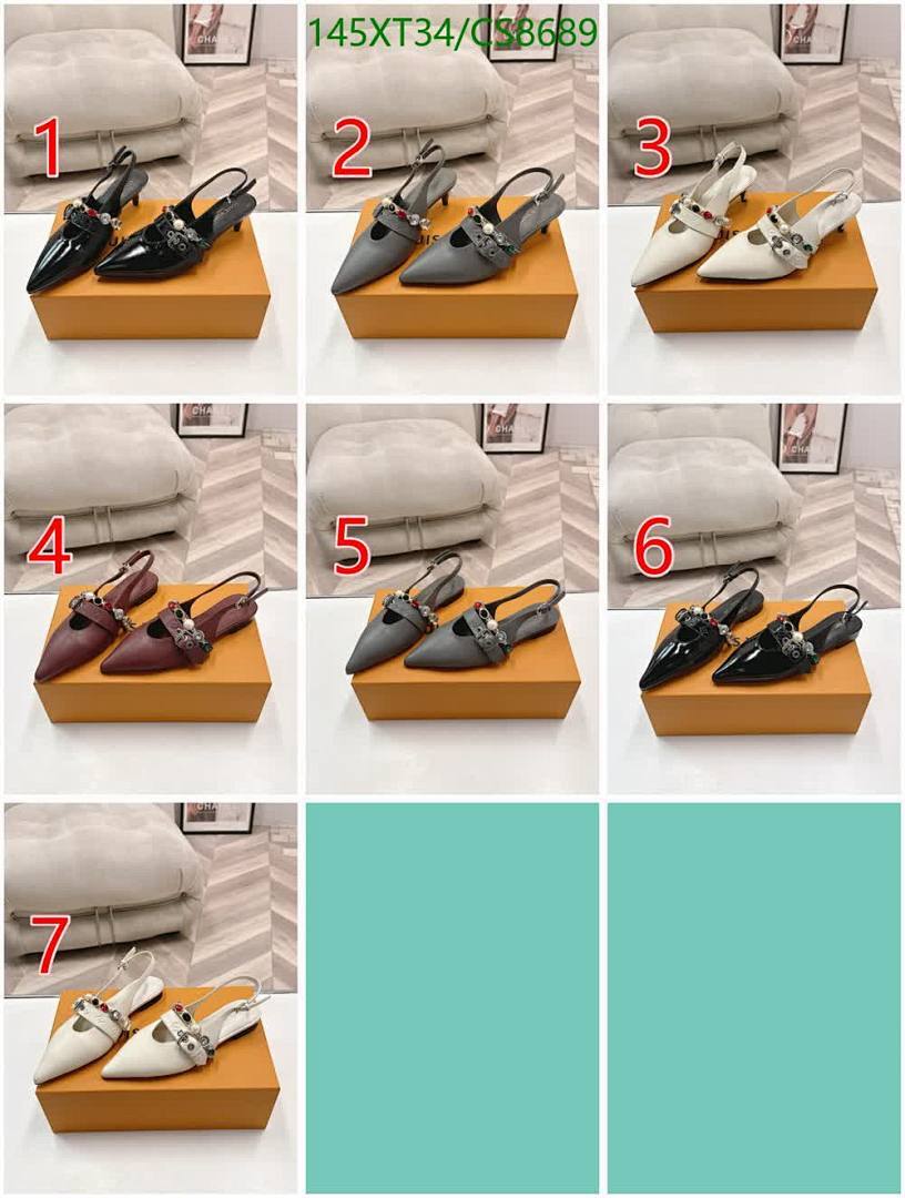 LV-Women Shoes Code: CS8689 $: 145USD