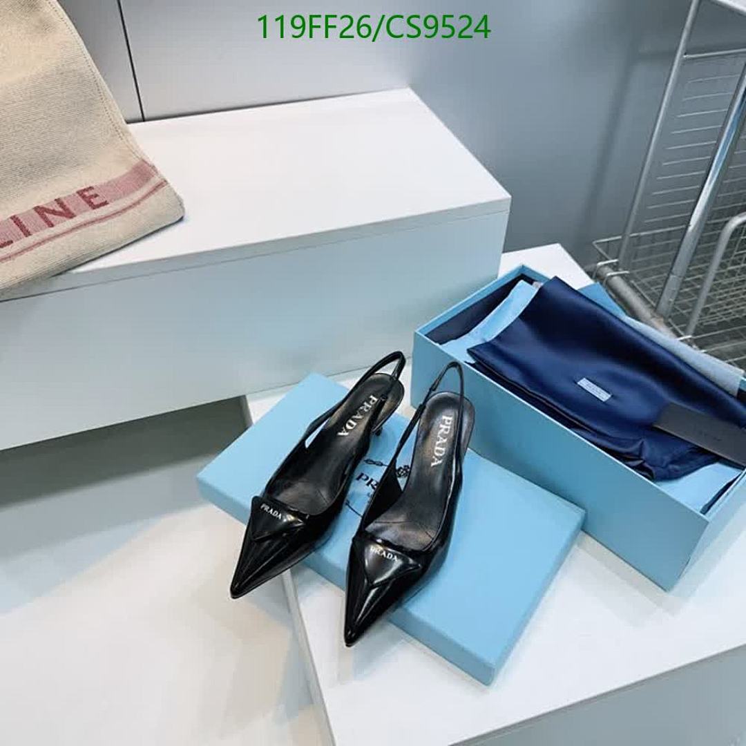 Prada-Women Shoes Code: CS9524 $: 119USD
