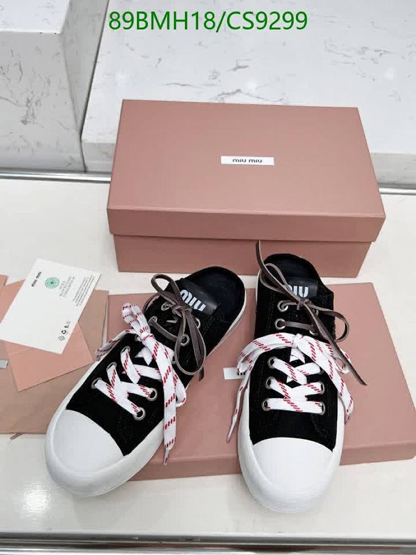 Miu Miu-Women Shoes Code: CS9299 $: 89USD