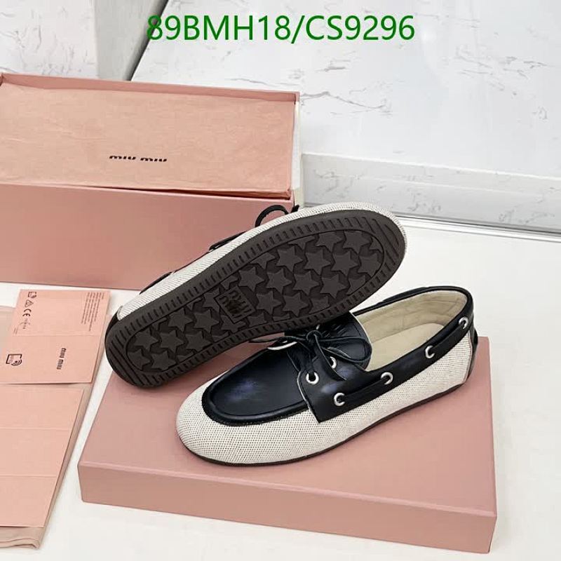 Miu Miu-Women Shoes Code: CS9296 $: 89USD