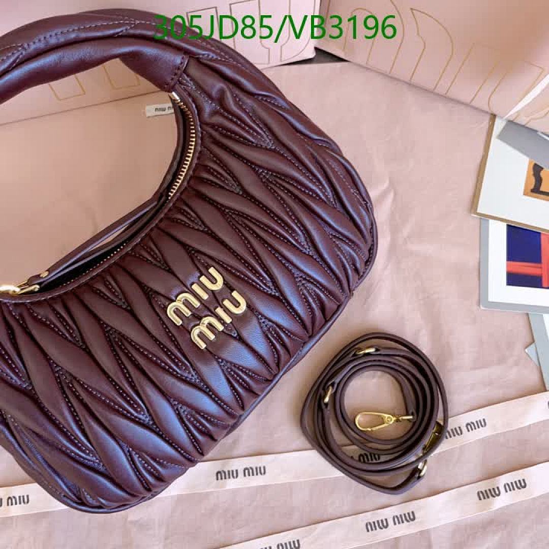 Miu Miu-Bag-Mirror Quality Code: VB3196 $: 305USD