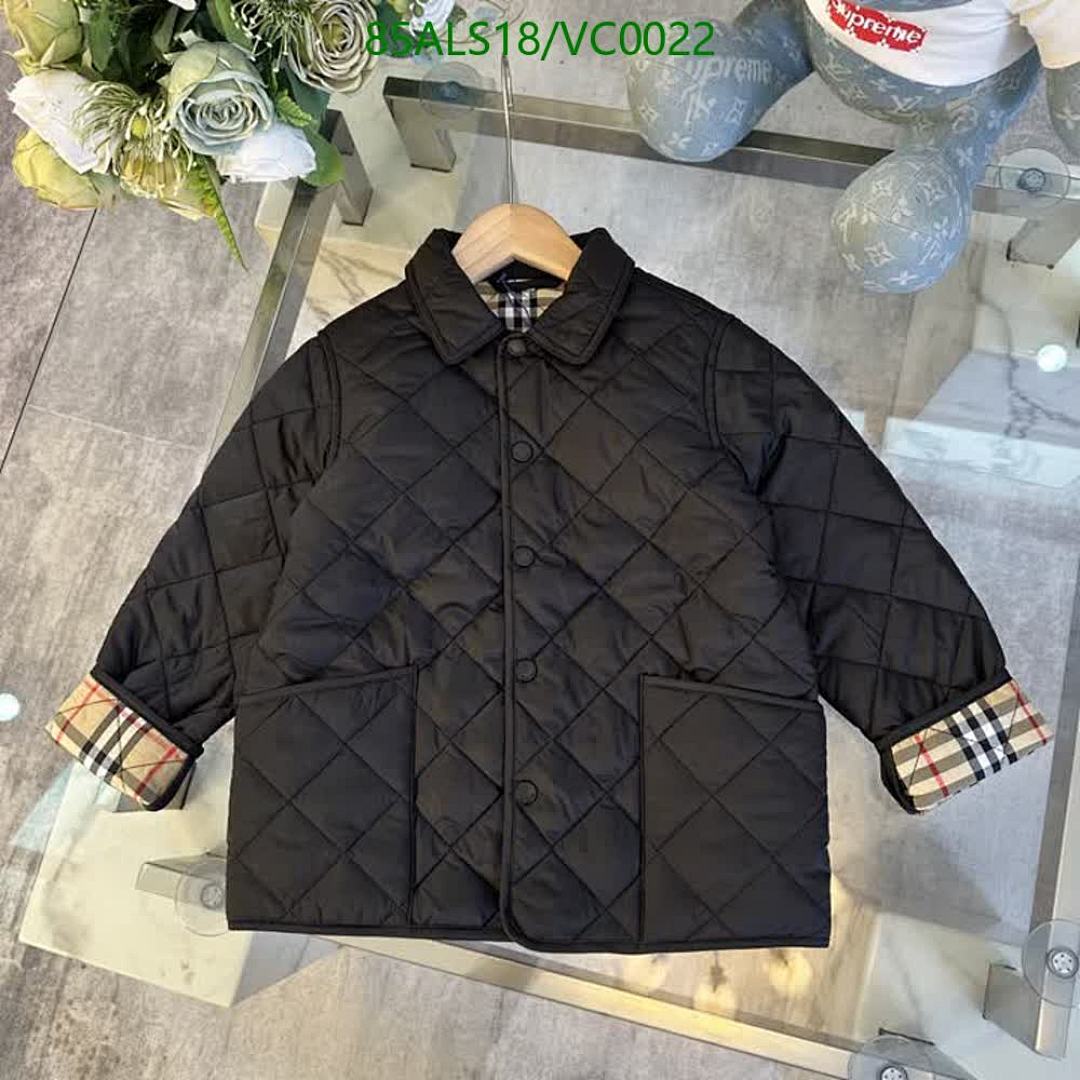Burberry-Kids Clothing Code: VC0022 $: 85USD