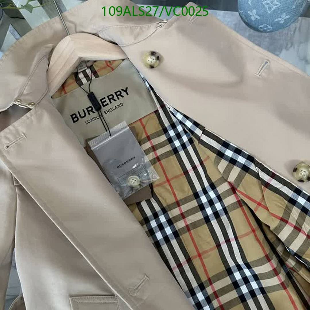 Burberry-Kids Clothing Code: VC0025 $: 109USD