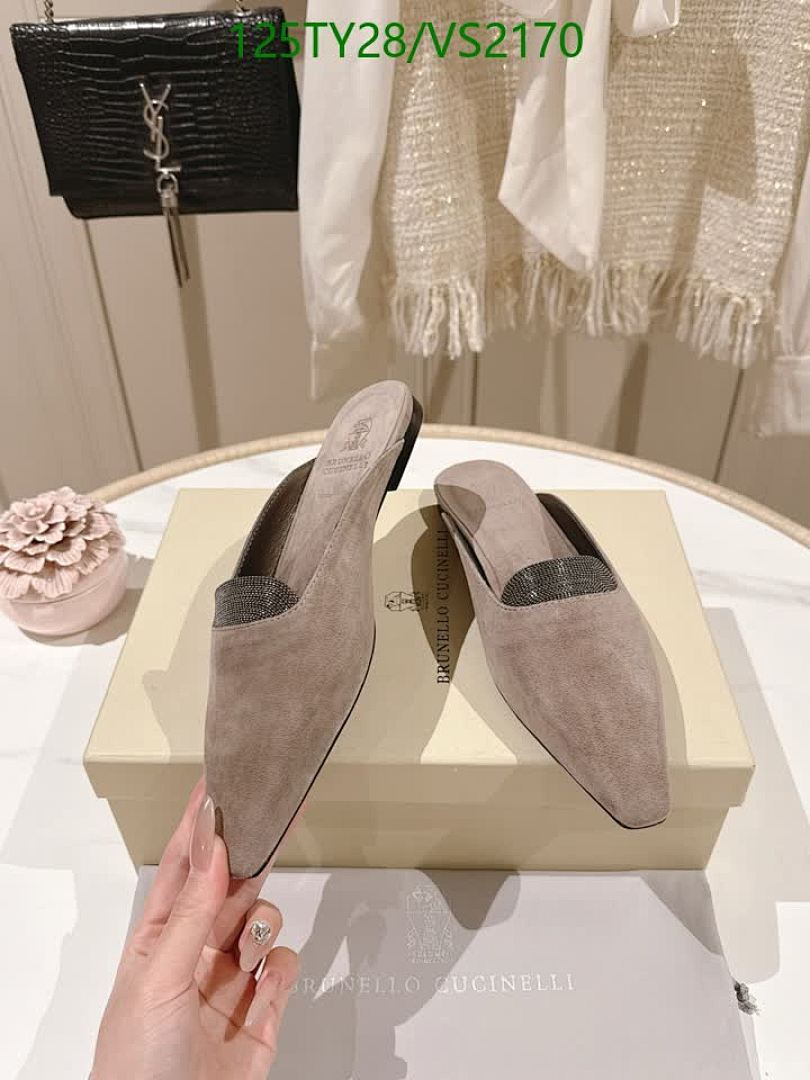 Brunello Cucinelli-Women Shoes Code: VS2170 $: 125USD