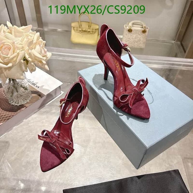Prada-Women Shoes Code: CS9209 $: 119USD