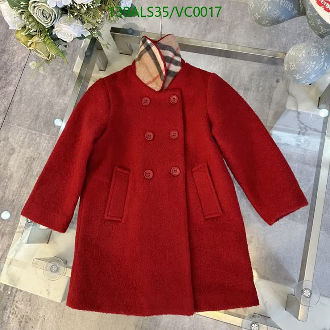 Burberry-Kids Clothing Code: VC0017 $: 139USD