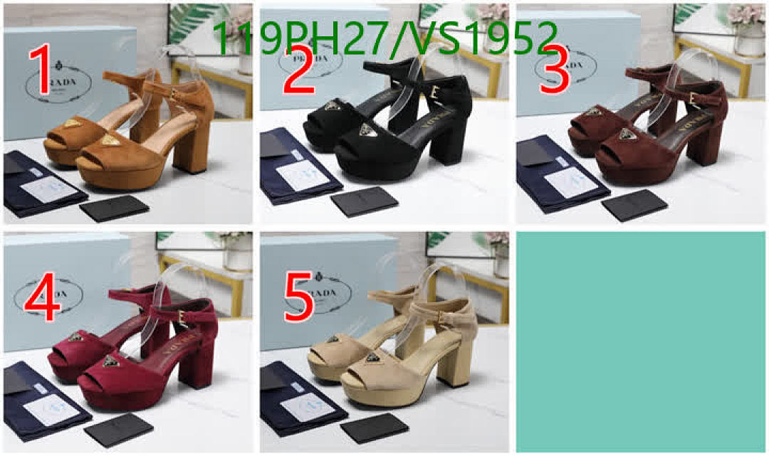 Prada-Women Shoes Code: VS1952 $: 119USD