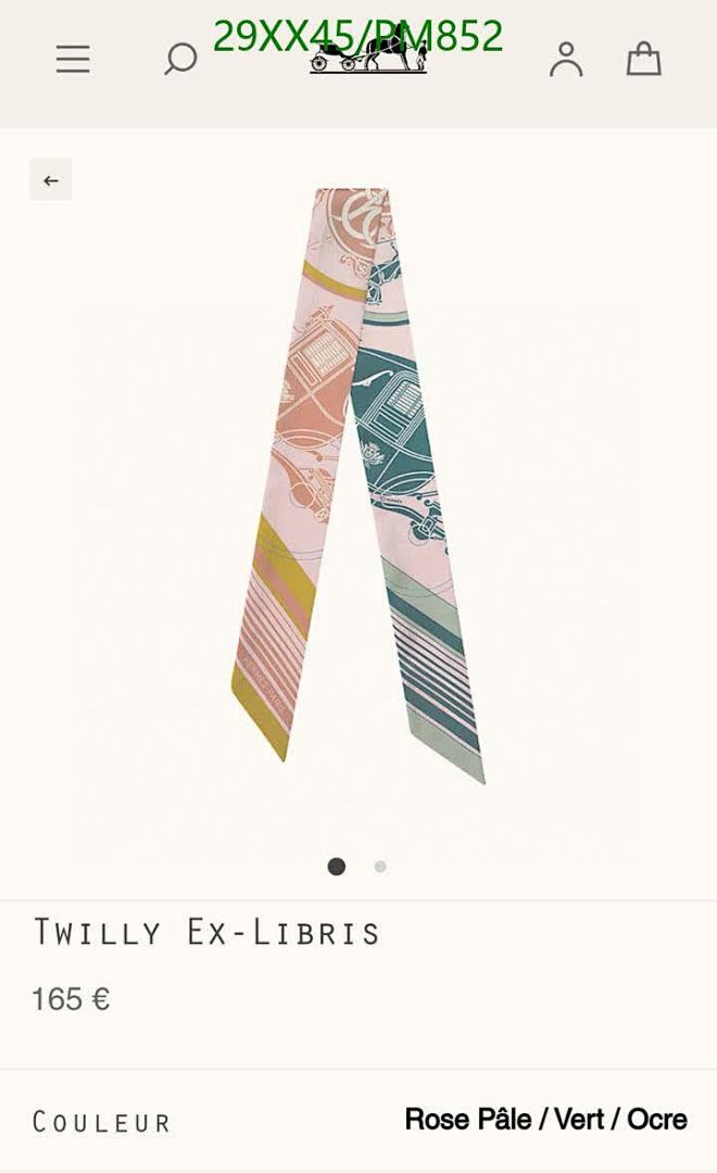 Hermes-Scarf Code: PM852 $: 29USD