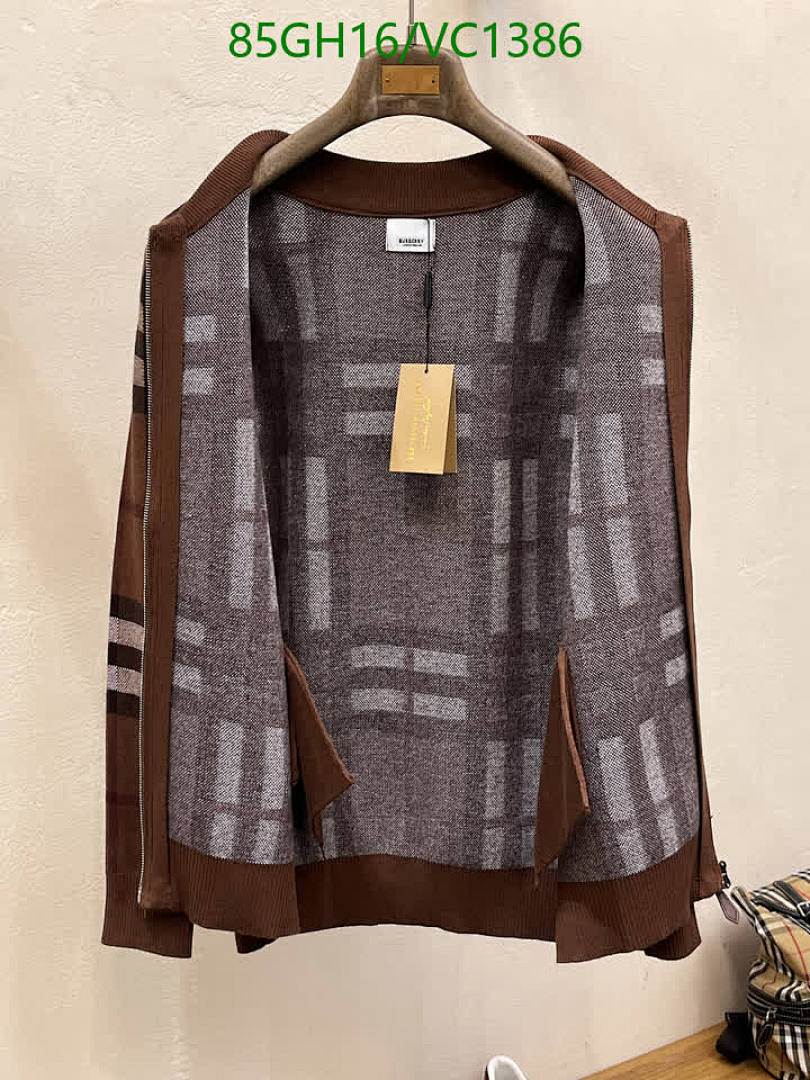 Burberry-Clothing Code: VC1386 $: 85USD