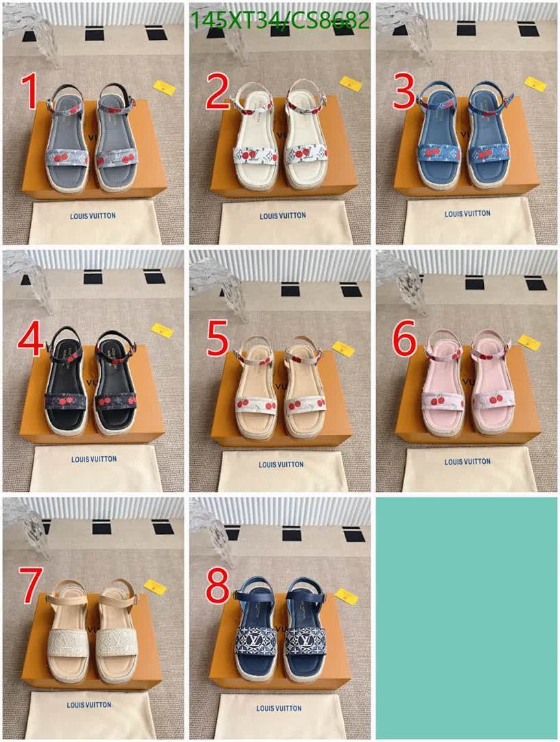 LV-Women Shoes Code: CS8682 $: 145USD