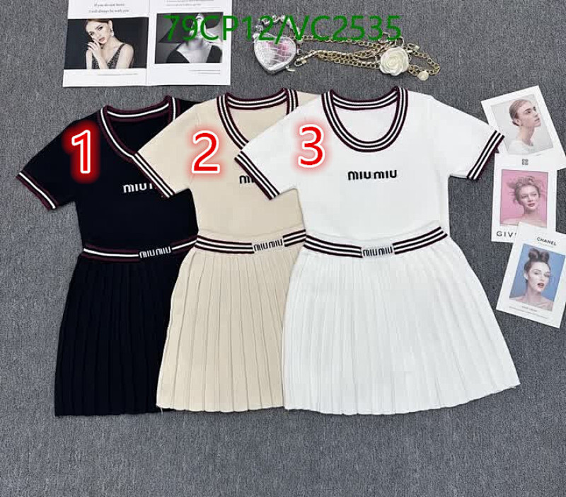 Miu Miu-Clothing Code: VC2535 $: 79USD