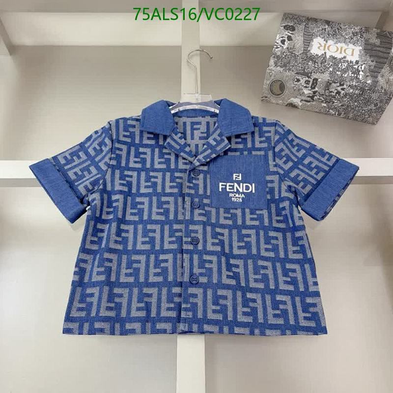 Fendi-Kids clothing Code: VC0227 $: 75USD
