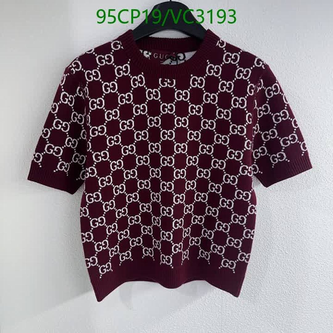 Gucci-Clothing Code: VC3193 $: 95USD