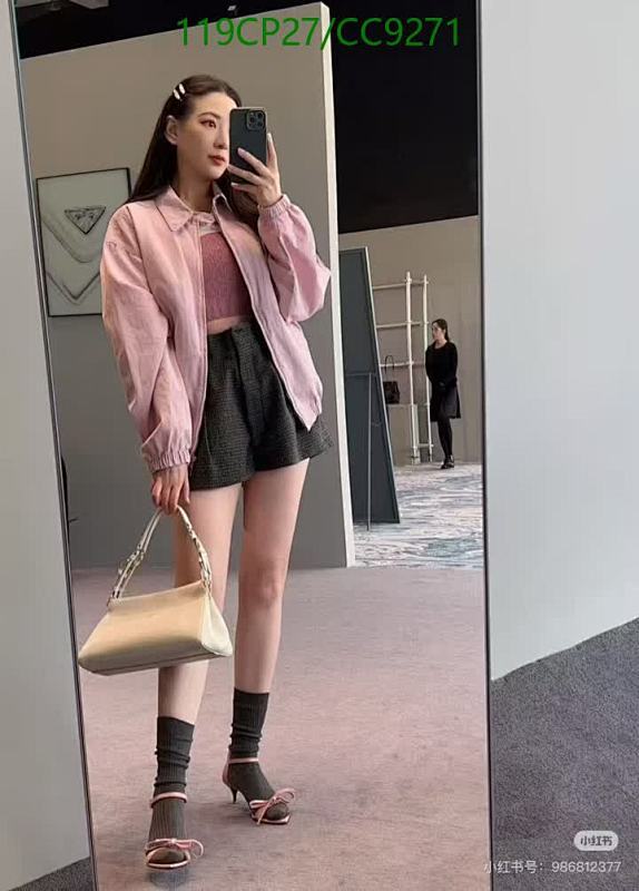 Prada-Clothing Code: CC9271 $: 119USD