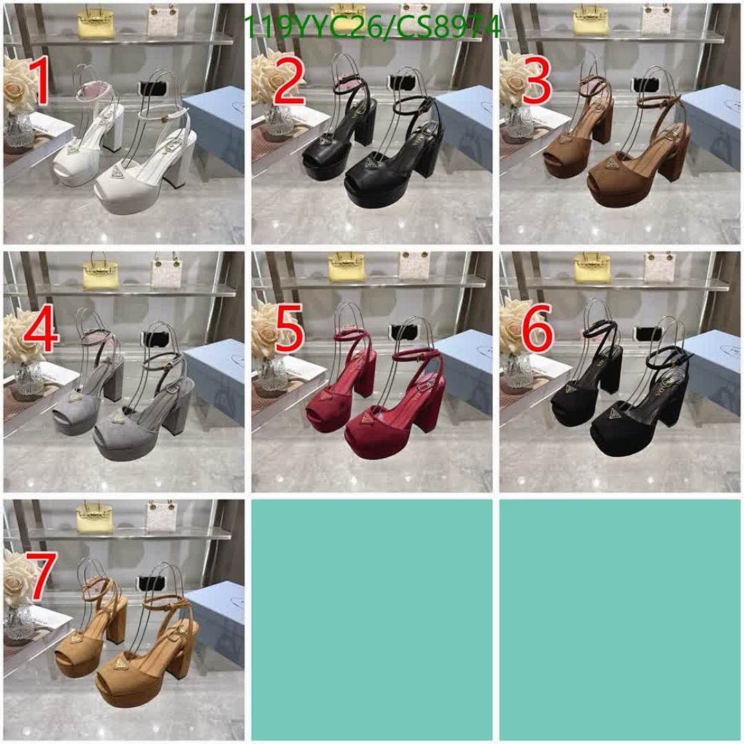 Prada-Women Shoes Code: CS8974 $: 119USD