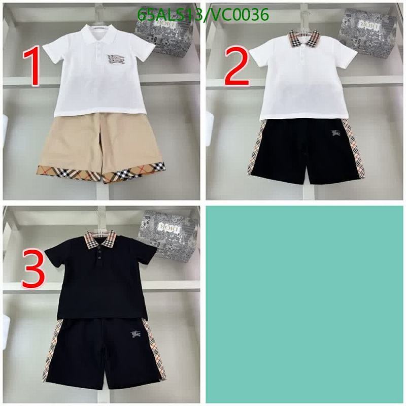 Burberry-Kids Clothing Code: VC0036 $: 65USD