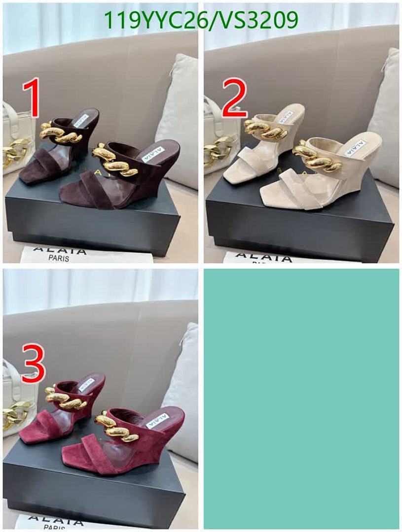 Alaia-Women Shoes Code: VS3209 $: 119USD