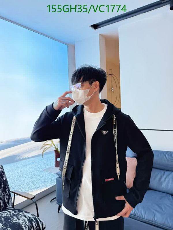 Prada-Clothing Code: VC1774 $: 155USD
