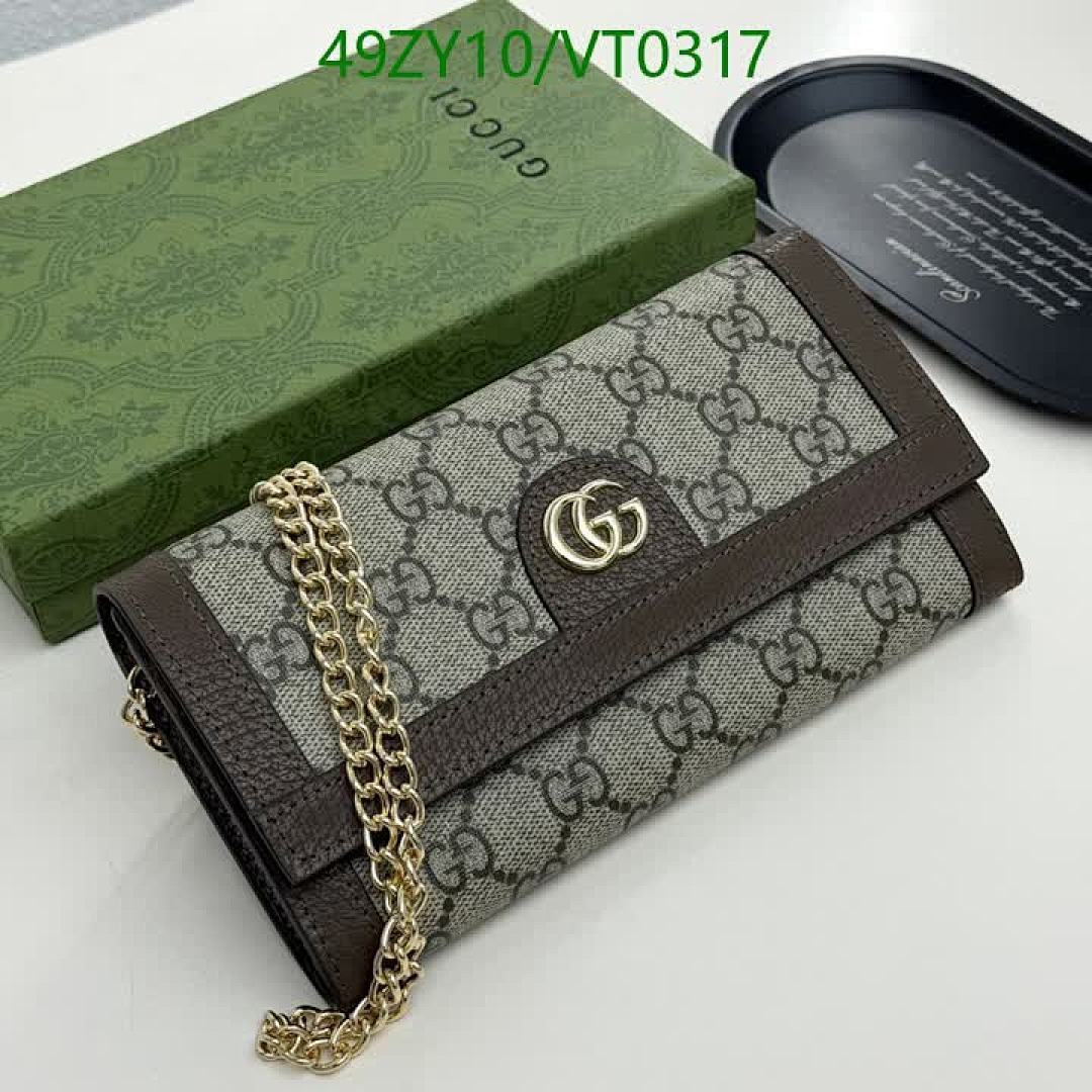 Gucci-Wallet-4A Quality Code: VT0317 $: 49USD