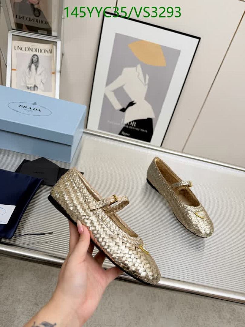 Prada-Women Shoes Code: VS3293 $: 145USD