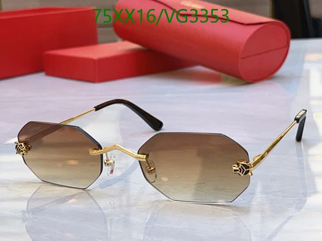 Cartier-Glasses Code: VG3353 $: 75USD