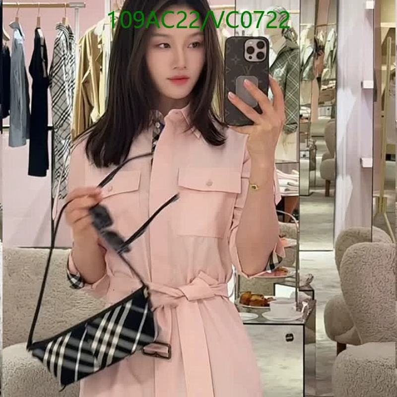 Burberry-Clothing Code: VC0722 $: 109USD