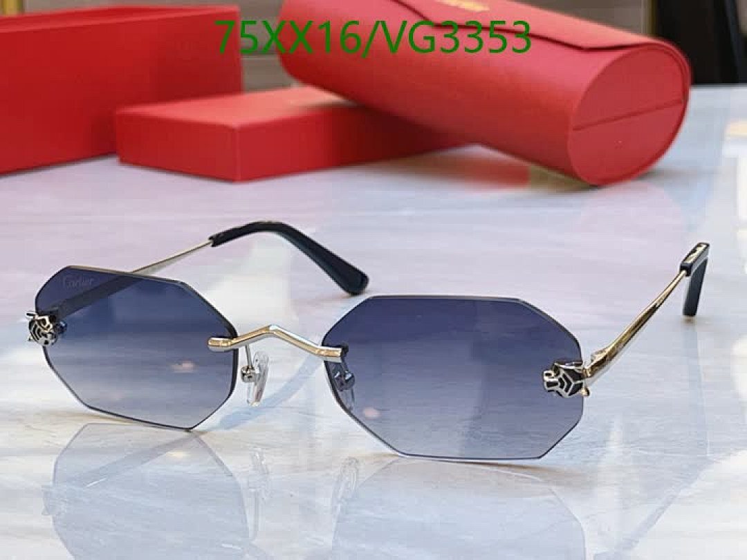 Cartier-Glasses Code: VG3353 $: 75USD