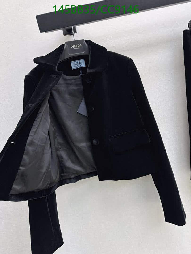 Prada-Clothing Code: CC9146 $: 145USD