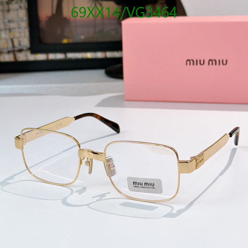 Miu Miu-Glasses Code: VG3464 $: 69USD