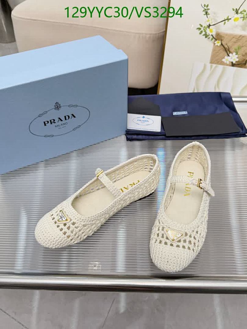 Prada-Women Shoes Code: VS3294 $: 129USD