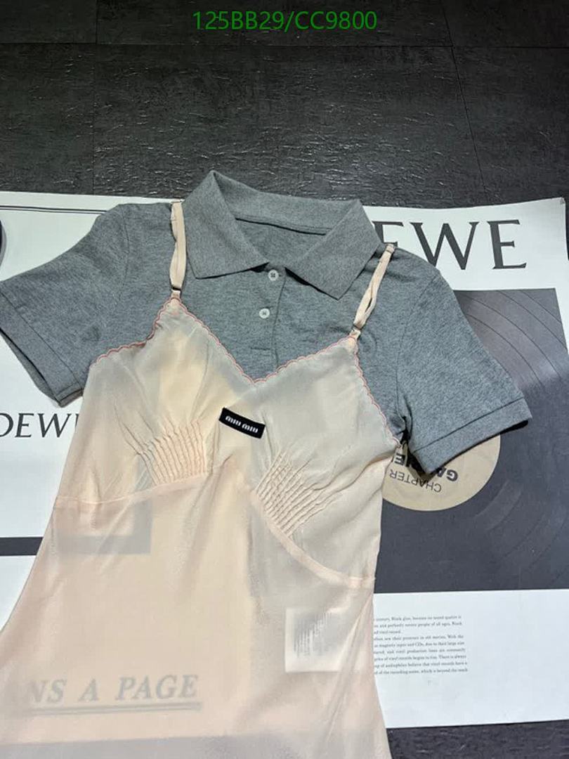 Miu Miu-Clothing Code: CC9800 $: 125USD