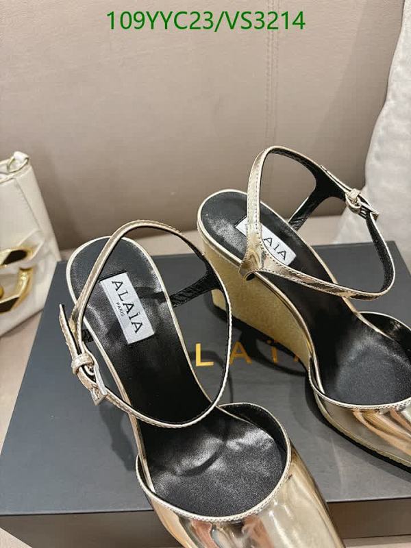 Alaia-Women Shoes Code: VS3214 $: 109USD