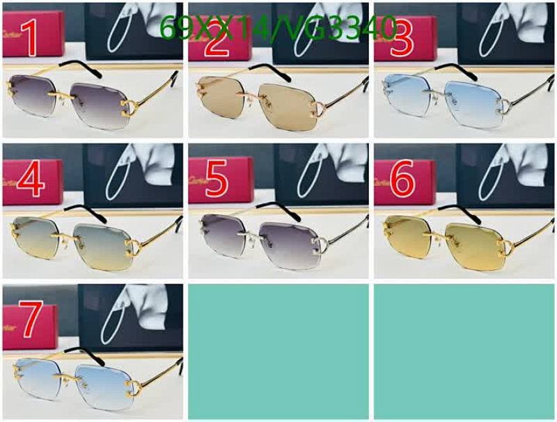 Cartier-Glasses Code: VG3340 $: 69USD