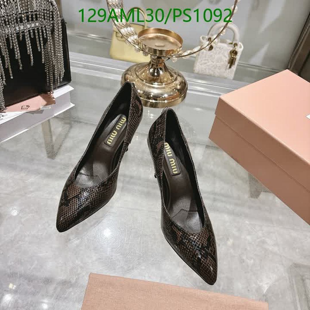 Miu Miu-Women Shoes Code: PS1092 $: 129USD