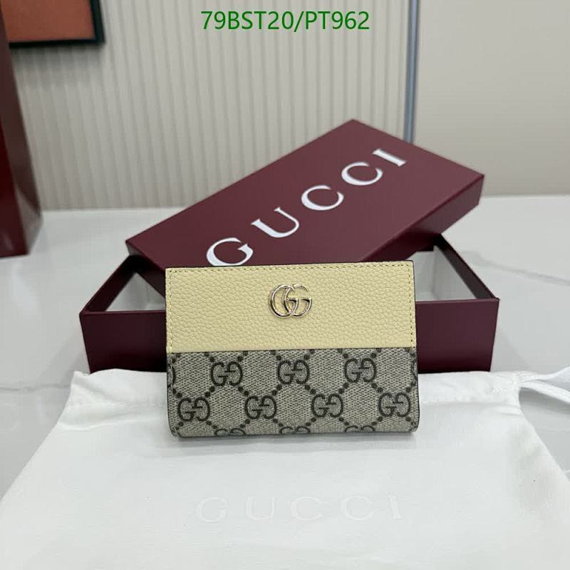 Gucci-Wallet Mirror Quality Code: PT962 $: 79USD