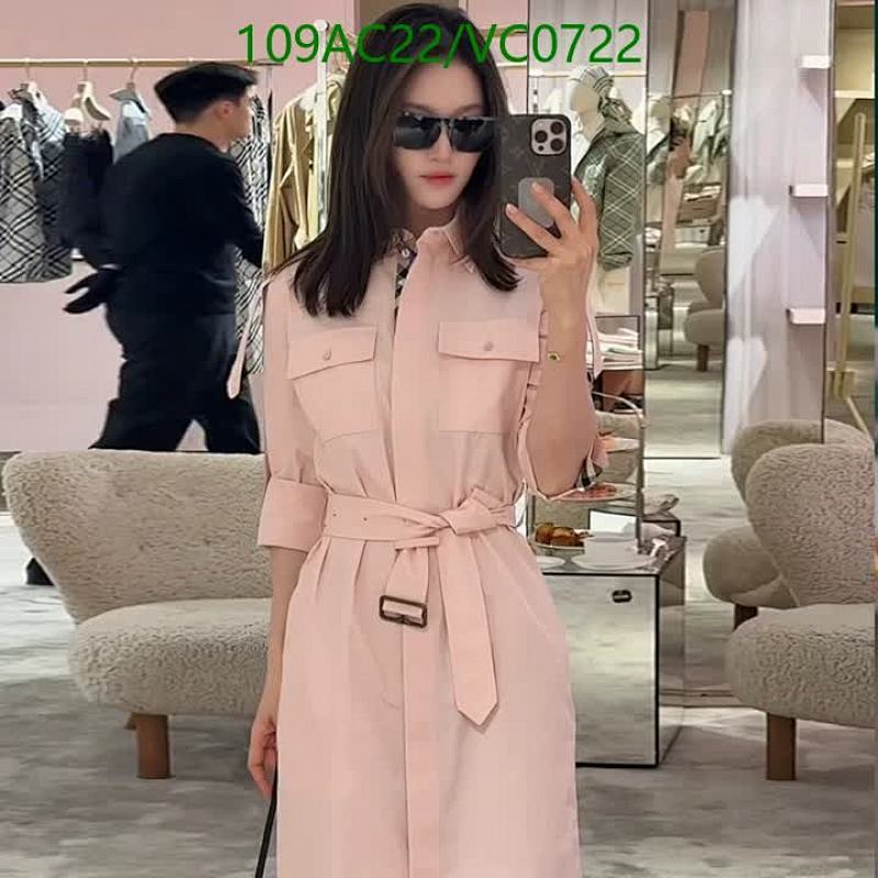 Burberry-Clothing Code: VC0722 $: 109USD