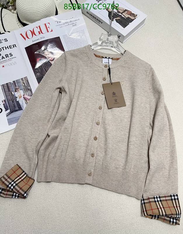 Burberry-Clothing Code: CC9782 $: 85USD