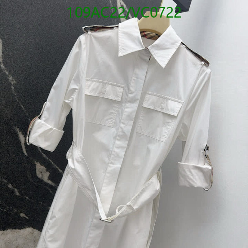 Burberry-Clothing Code: VC0722 $: 109USD