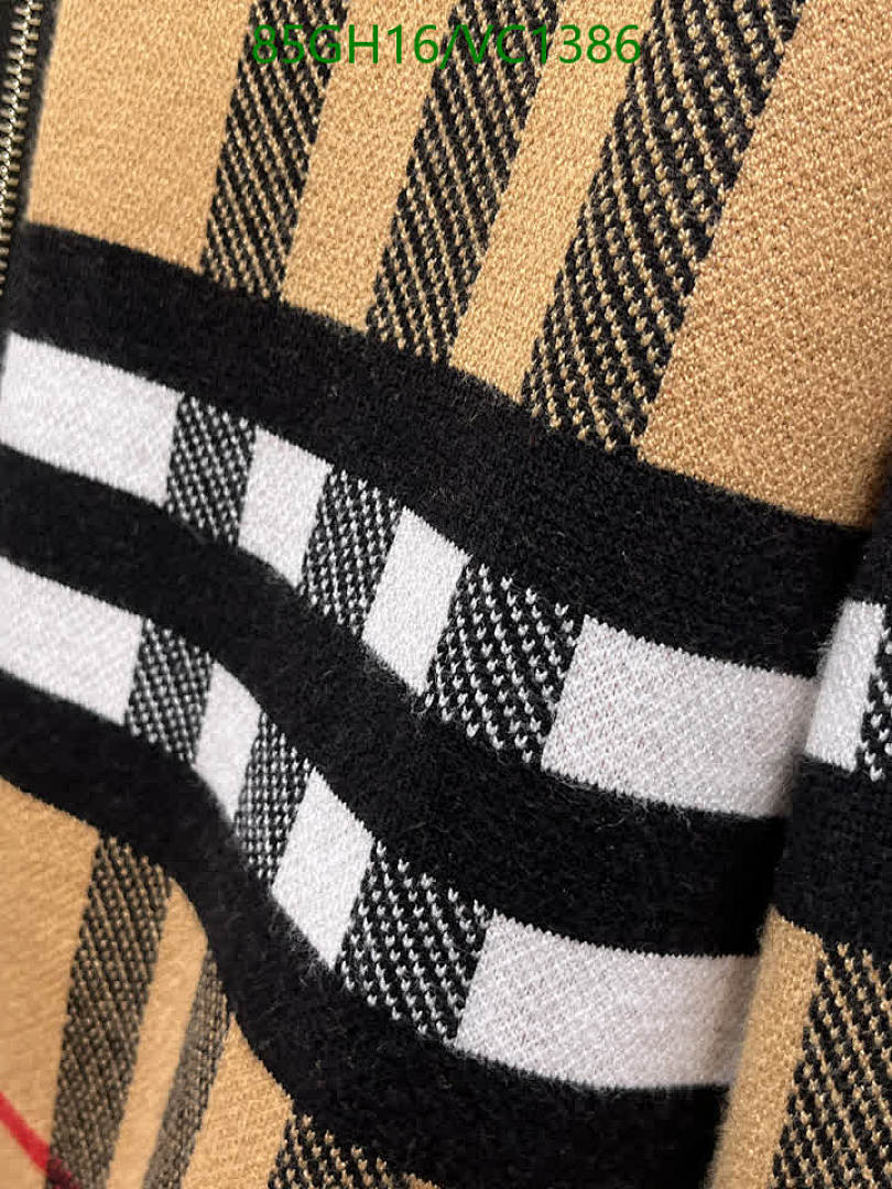 Burberry-Clothing Code: VC1386 $: 85USD