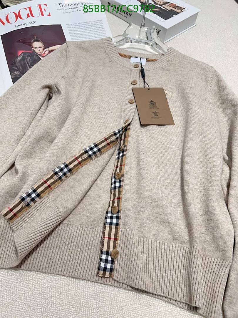 Burberry-Clothing Code: CC9782 $: 85USD