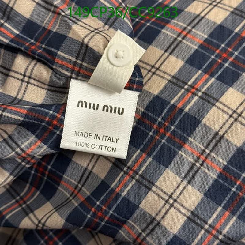 Miu Miu-Clothing Code: CC9263 $: 149USD