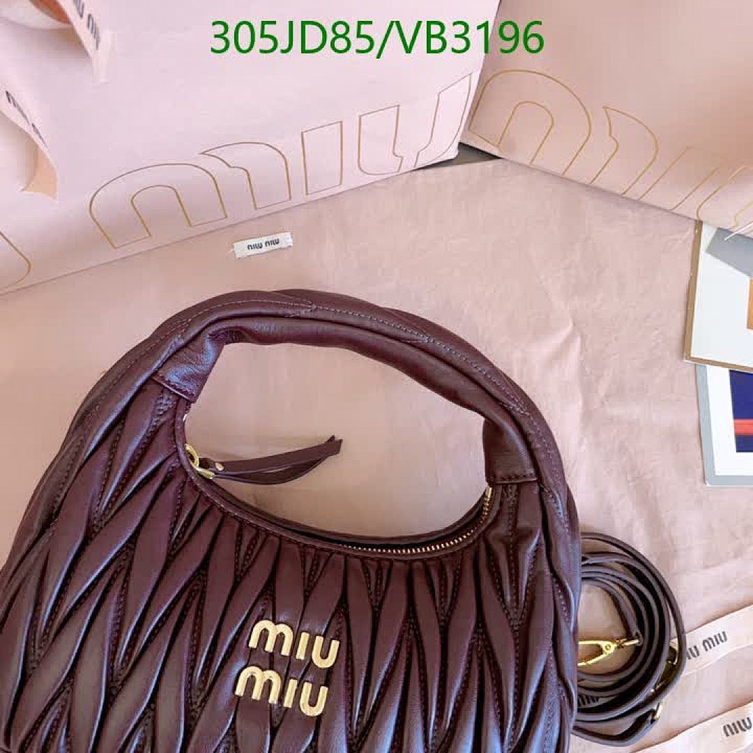 Miu Miu-Bag-Mirror Quality Code: VB3196 $: 305USD