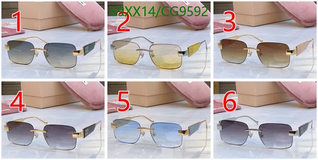 Miu Miu-Glasses Code: CG9592 $: 69USD